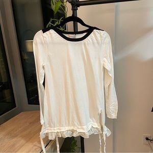 White Moncler Sweater